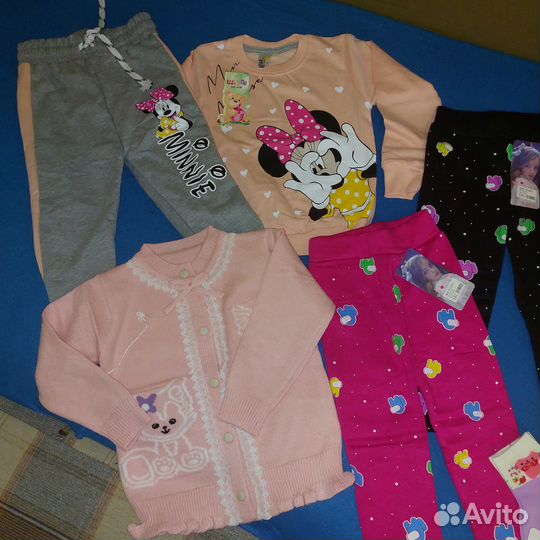 Пакет вещей на девочку новое