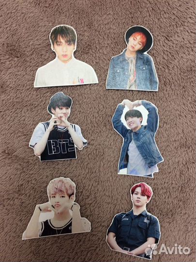 Наклейки с BTS