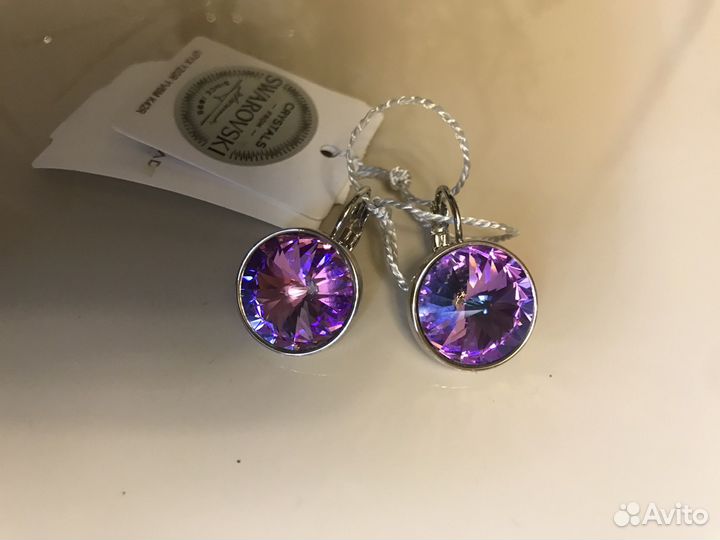 Серьги Swarovski