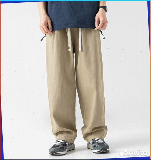 Широкие карго брюки (s - xxl)