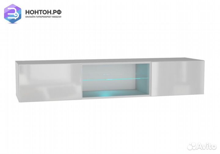 Шкаф навесной Point тип-33 белый глянец / белый ма
