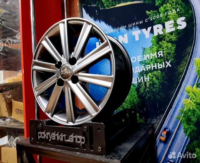 Диски новые R15 4x100 Камрики. графит