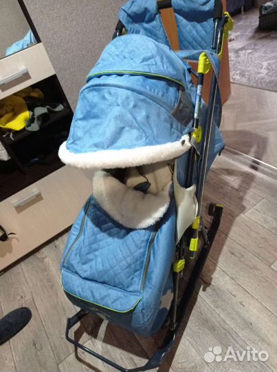 Санки коляска ника