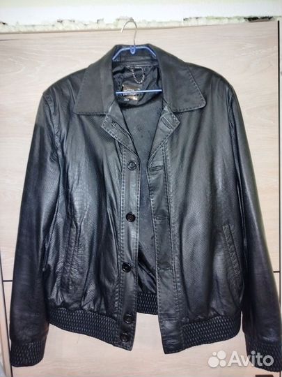 Куртка кожаная мужская