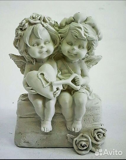 Статуэтка ангел из гипса