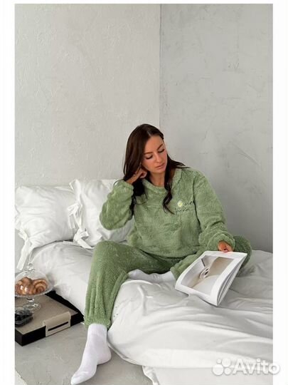 Пижама женская теплая