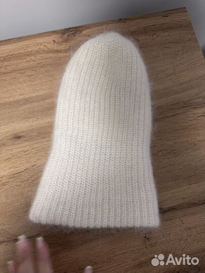 Шапка вязаная ручная работа
