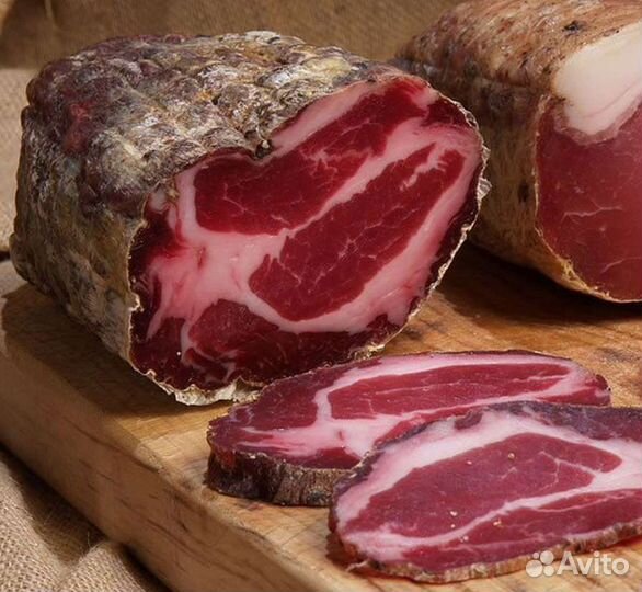 Деликатесное сыровяленое мясо