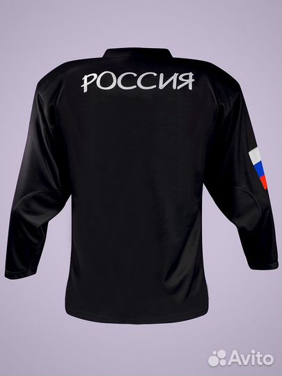 Хоккейная майка тренировочная - цвет: черный