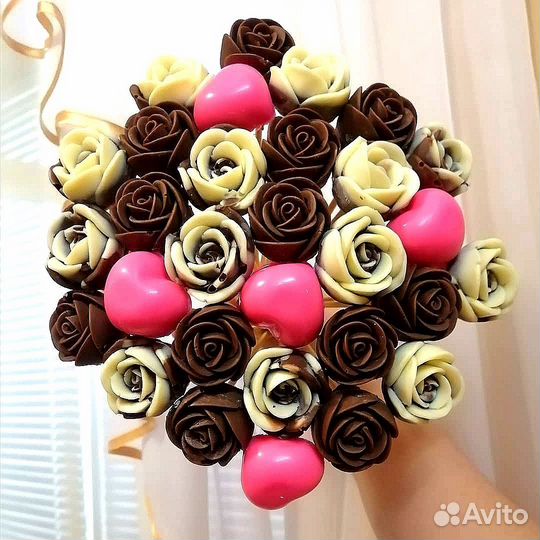 Шоколадные цветы