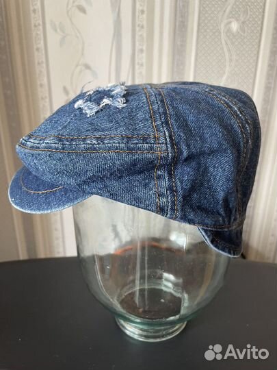 Джинсовая фуражка