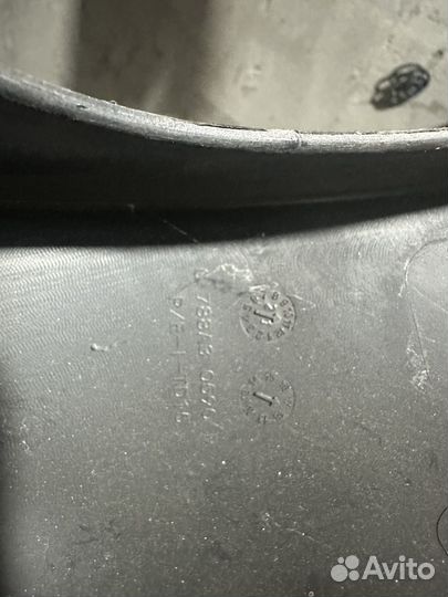 Накладка на крыло задняя левая