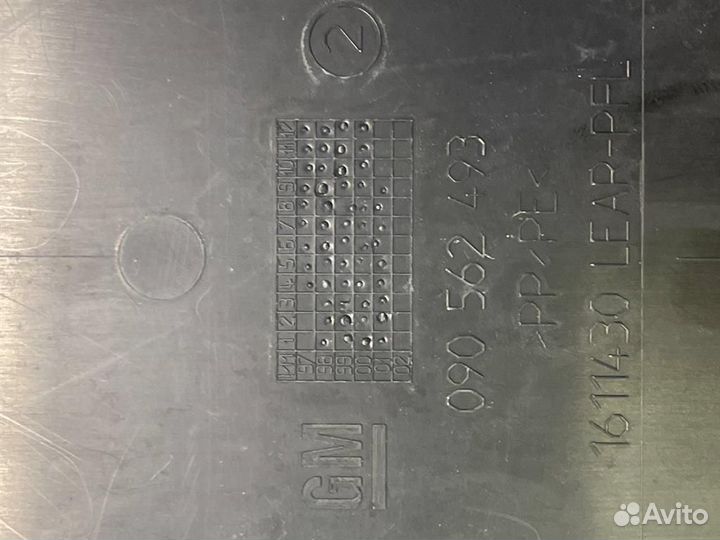 Обшивка двери багажника Опель Астра Джи 98-05