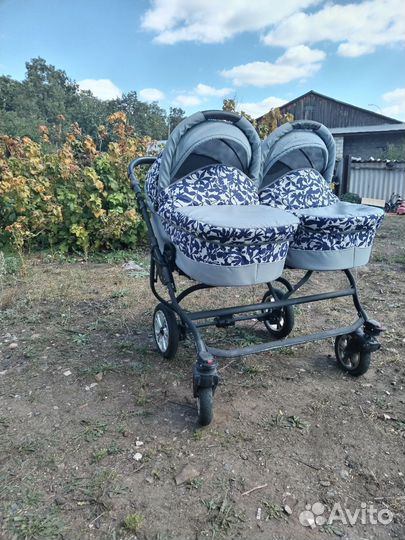 Коляска для двойни 2 в 1