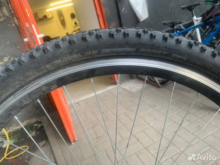 Колесо заднее schwalbe SMART sam 26, втулка