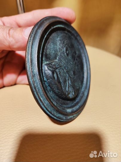 Плакетка Александр lll. Касли 1906 г