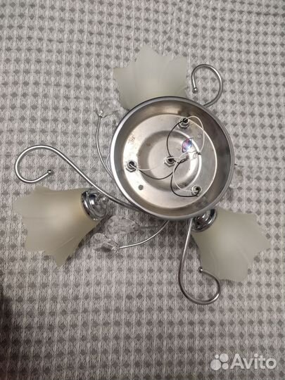 Люстра потолочная бу