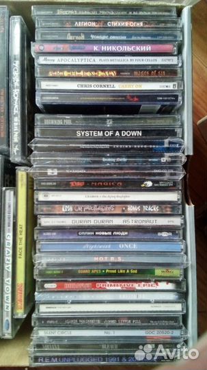 Фирм CD.диски рок, метал, поп.обнов 22.07