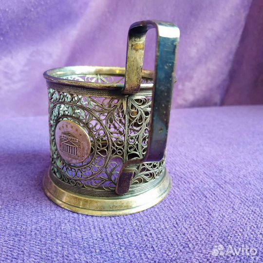 Подстаканники СССР скань