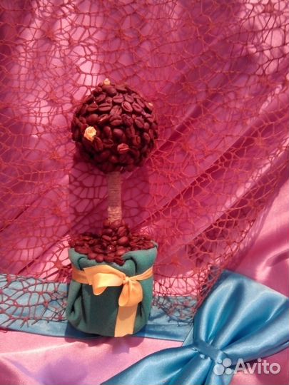 Кофейное дерево (топиарий)