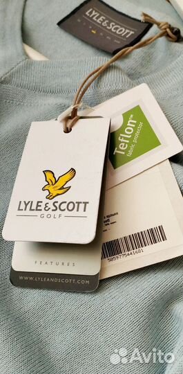 Новый джемпер Lyle and Scott (L) Оригинал