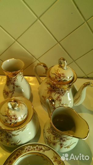 Чайные сервизы и предметы. лфз Вербилки Дулево