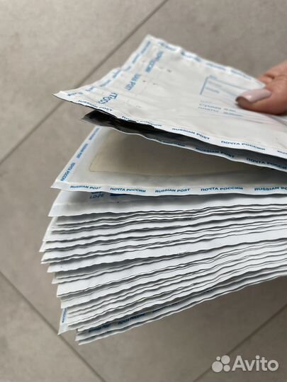 Пакеты почтовые 34 шт конверты 114*162 №0
