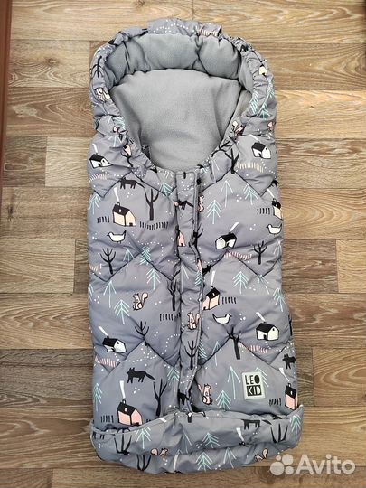 Конверт зимний Leo Kids с перчатками