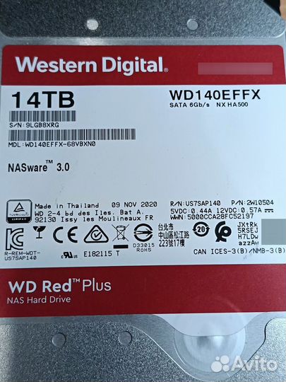 Western Digital WD140effx 14TB HDD