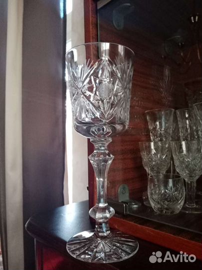 Хрустальные бокалы СССР