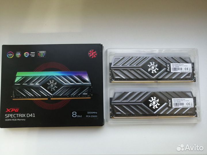 Оперативная память XPG 16Gb RGB 3200