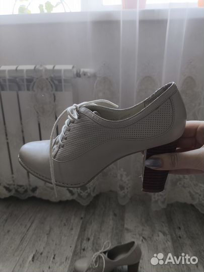 Ботильоны натуральная кожа 38