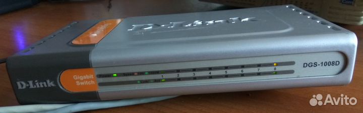 Коммутатор D-link DGS-1008D, 3Com 16 sw