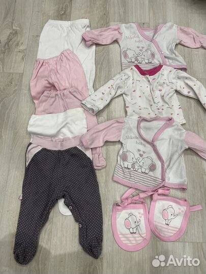 Пакет вещей для новорожденного от 0 до 3