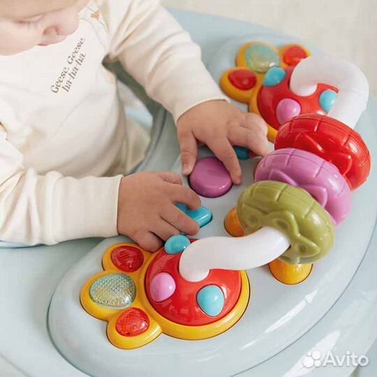 Happy Baby Ходунки Smiley v2 / цвет sky