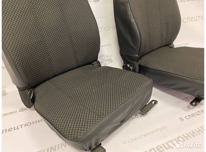 Чехлы сидений УАЗ 452, Буханка с 2016, 2 места