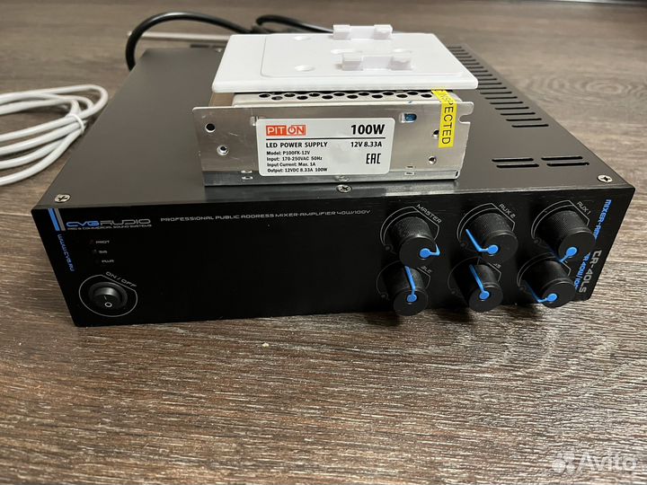 Трансляционный микшер усилитель cvgaudio tr-40ls