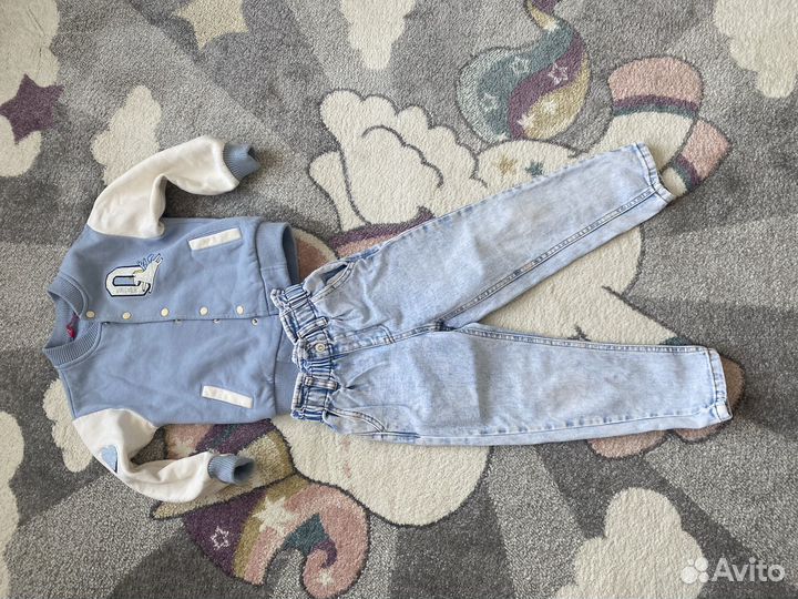 Пакет вещей на девочку 104-110