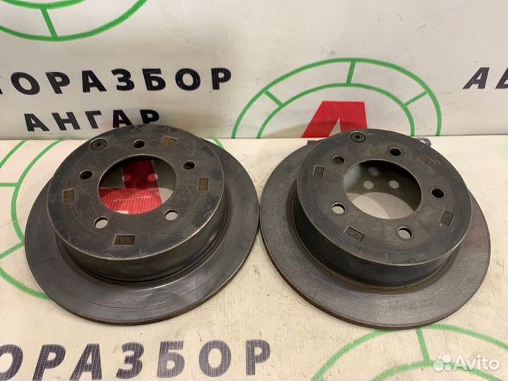 Диск тормозной задний Mitsubishi Lancer 10 CY3A