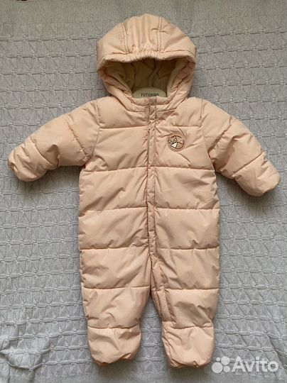 Комбинезон утепленный для девочки 74