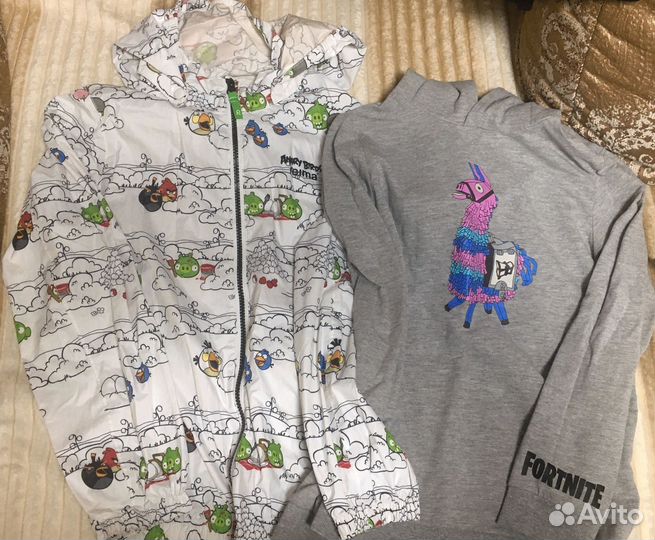 Дождевик reima и кофта Name it 134