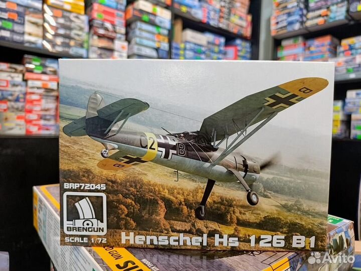 Brengun BRP72045 Henschel Hs 126 B1 1/72