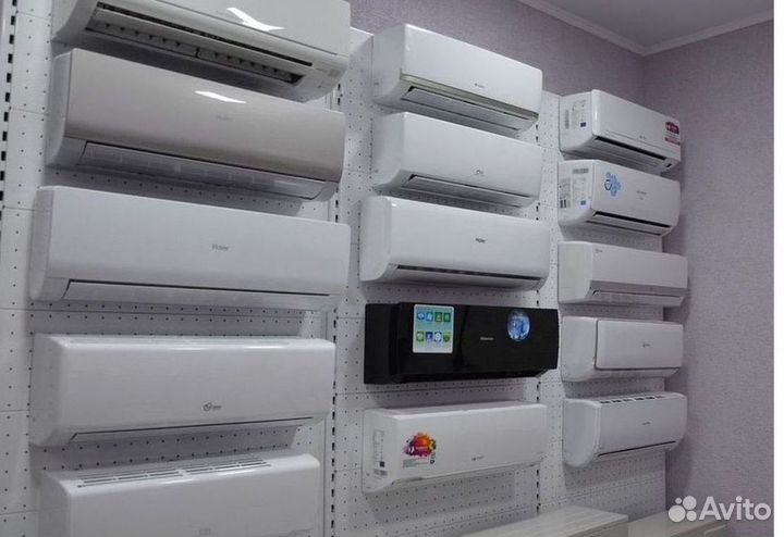 Сплит система с установкой