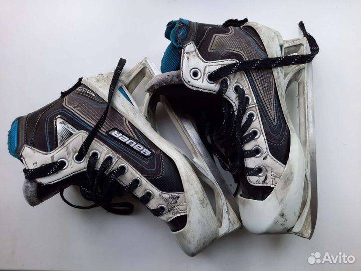 Коньки вратарские