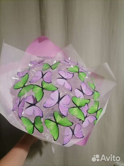 Букет с бабочками