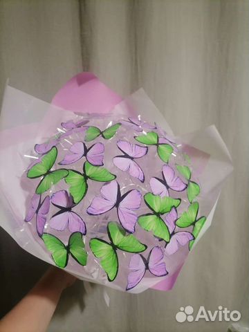 Букет с бабочками