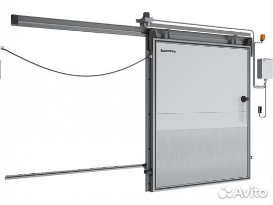 Дверь откатная для охлаждаемых помещений