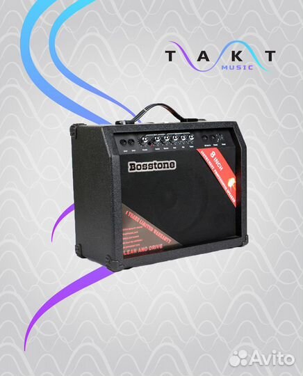 Bosstone GA-30W Black Комбоусилитель