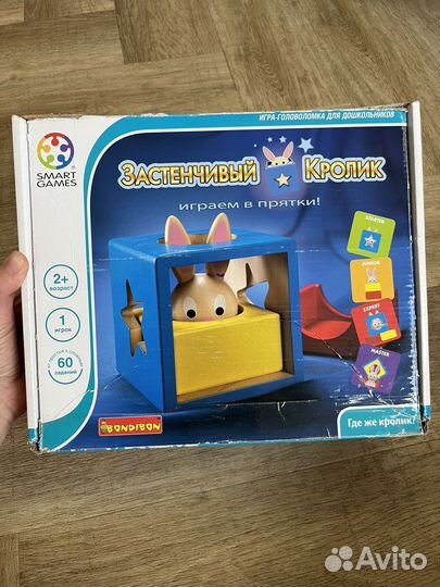 Настольная игра застенчивый кролик Bondibon