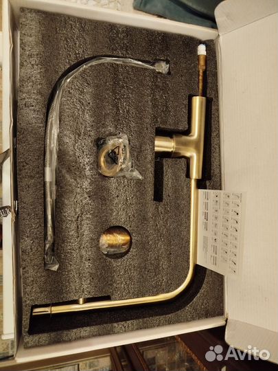 Смеситель для кухни с фильтром новый